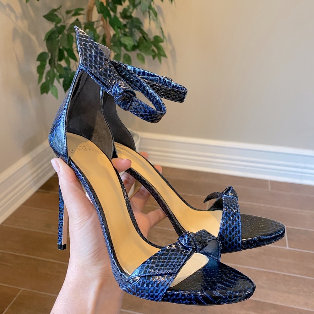 Navy Alexandre Birman heels